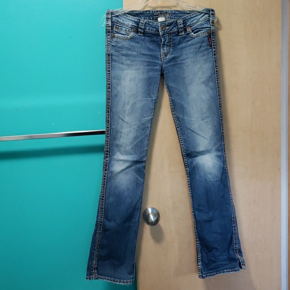 Silver jeans